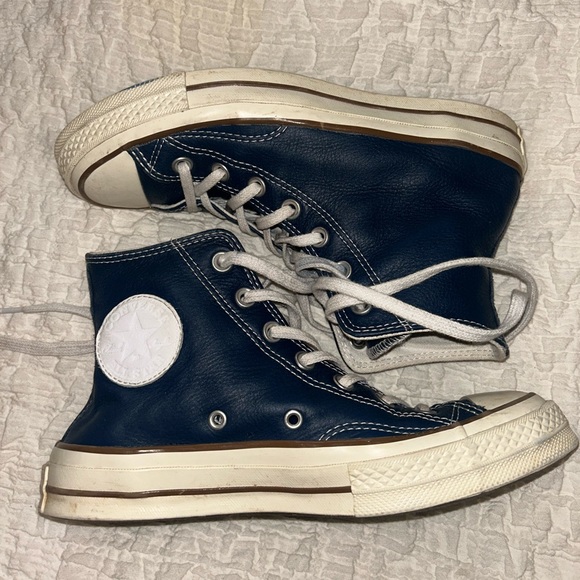 High Top Leather converse - Picture 1 of 3